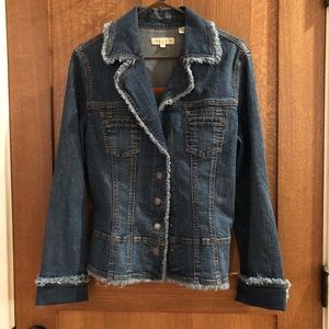 Stetson Jean Jacket w/ Frayed Edges